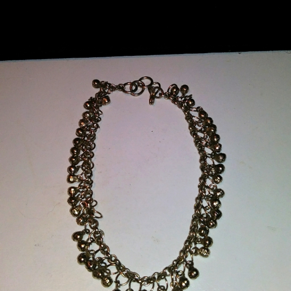 "Silver" ankle bracelet